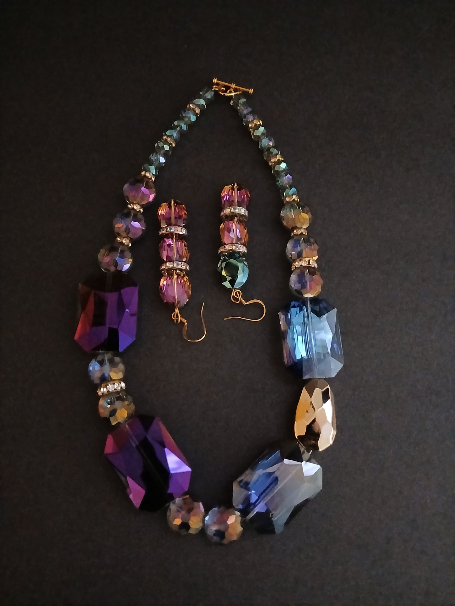 Beaded Necklace and earring set