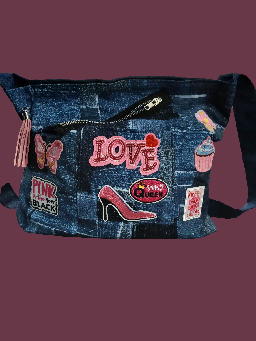 Crossbody Patches bag