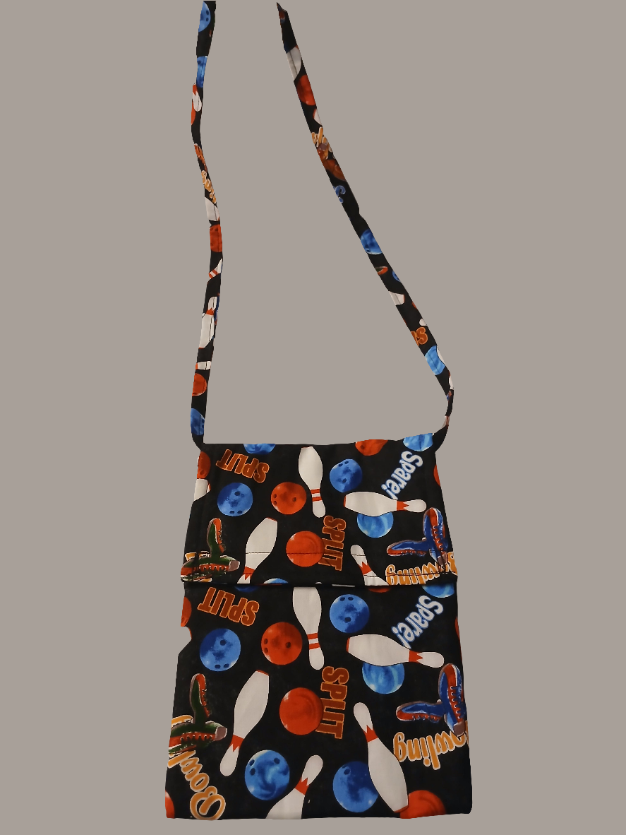 bowling crossbody bag