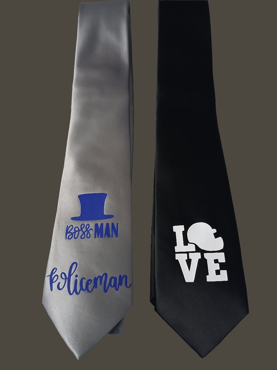 2 Men's Word Ties